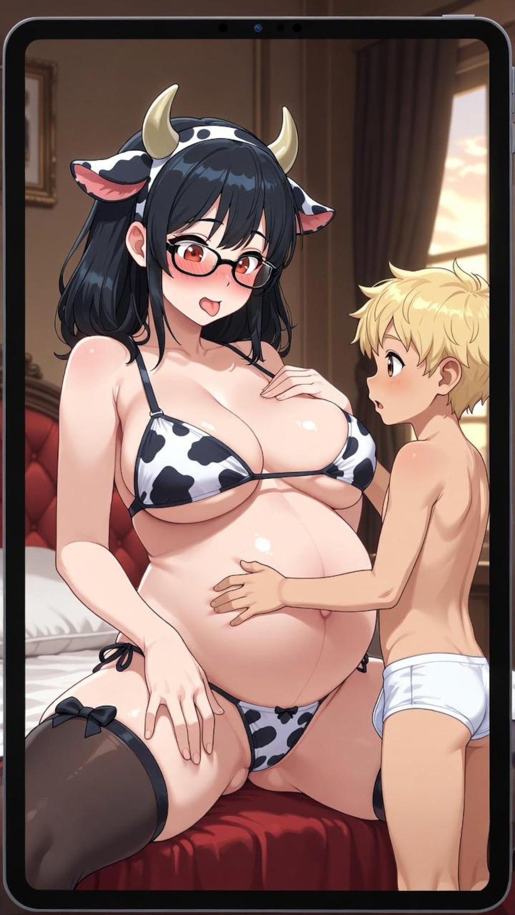 おねショタ×妊婦
