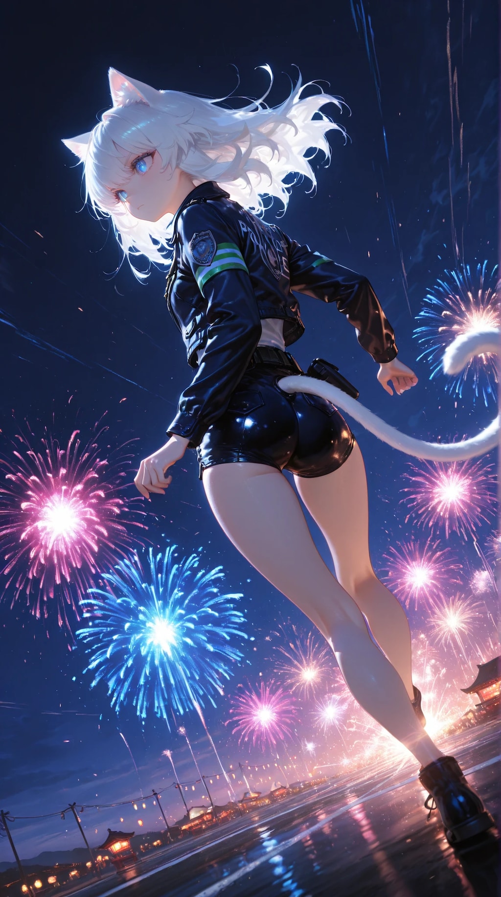 花火大会の警備