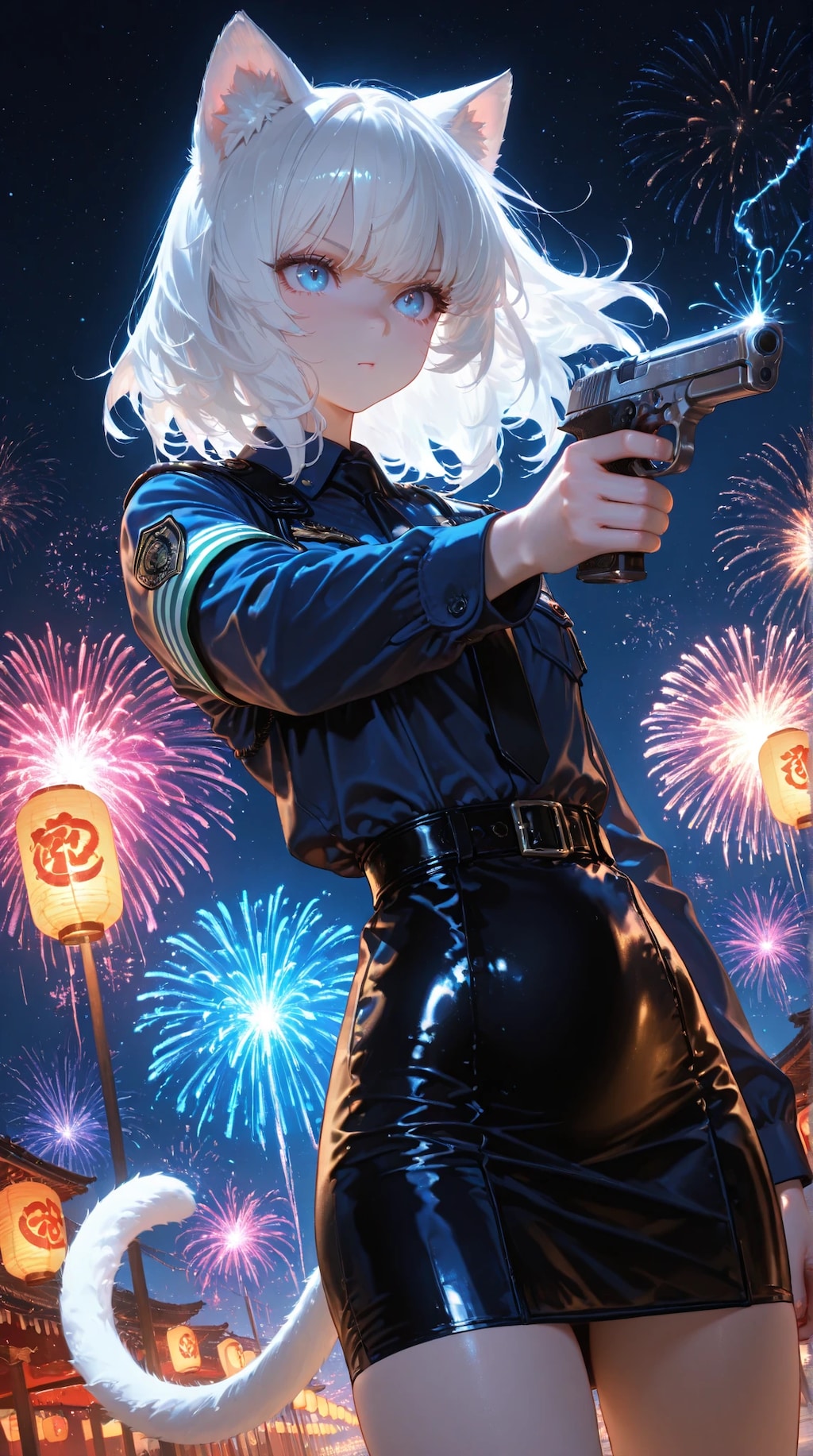 花火大会の警備