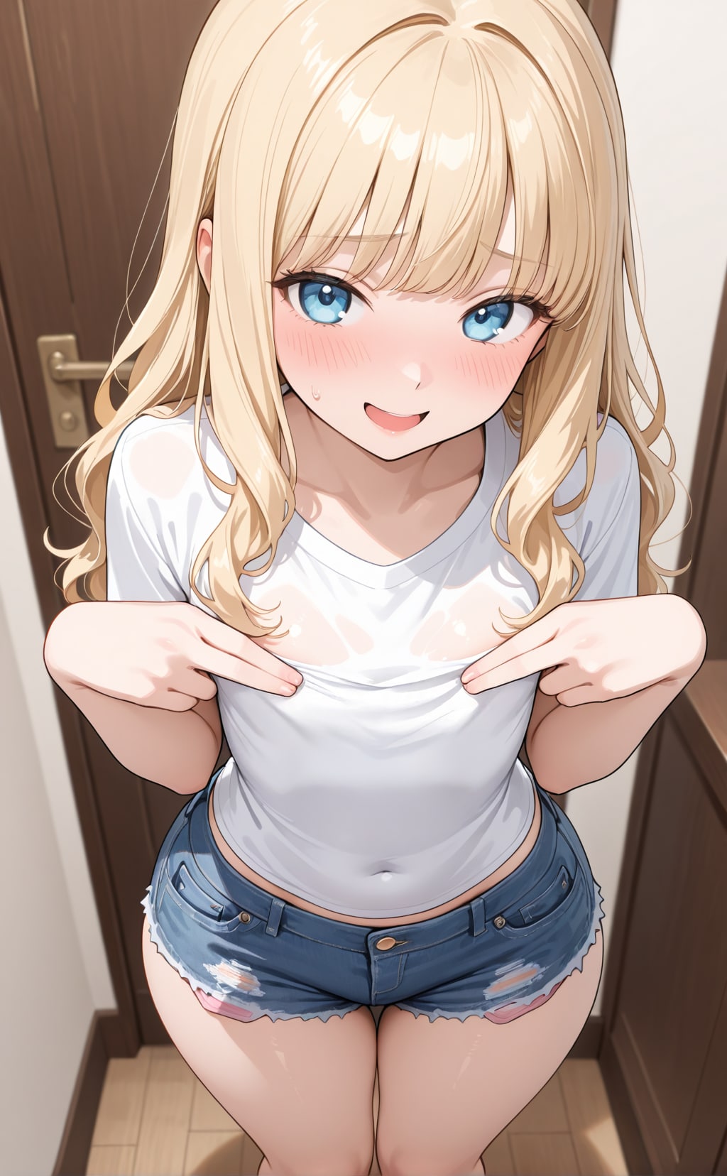 貧乳良い尻さん来訪①「いい家住んでるじゃん！」