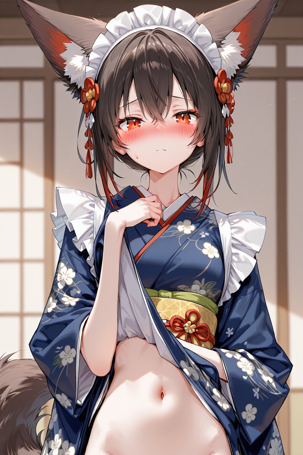 ケモミミキモノメイド