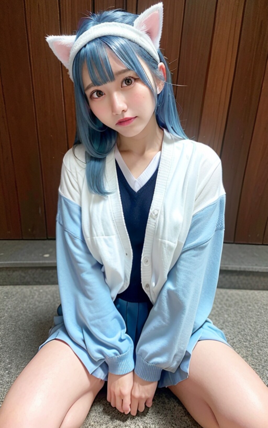 青髪ちゃん8ディズニー