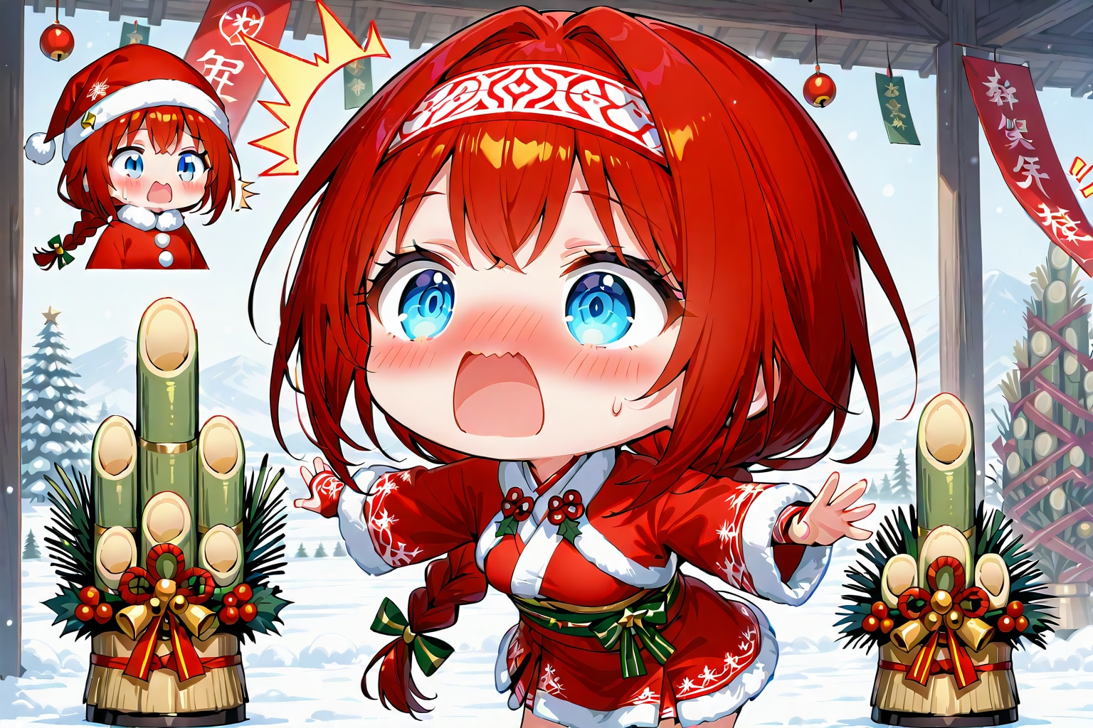 もうすぐお正月！？ | の人気AIイラスト・グラビア
