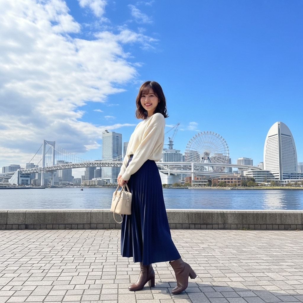 初夏の横浜で