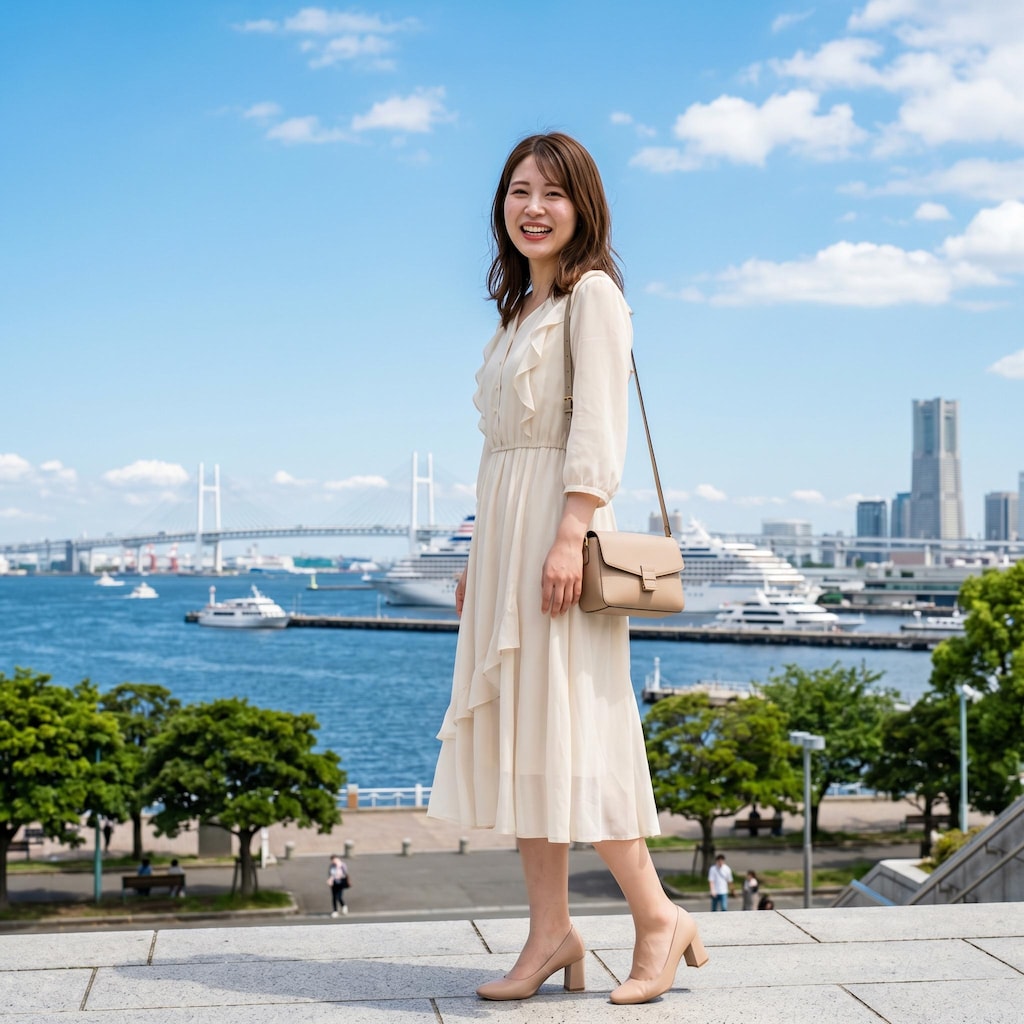 初夏の横浜で