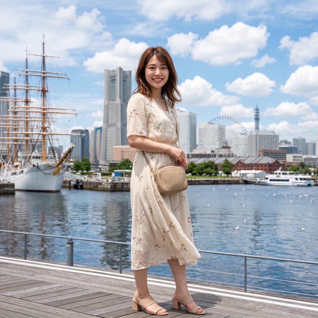 初夏の横浜で