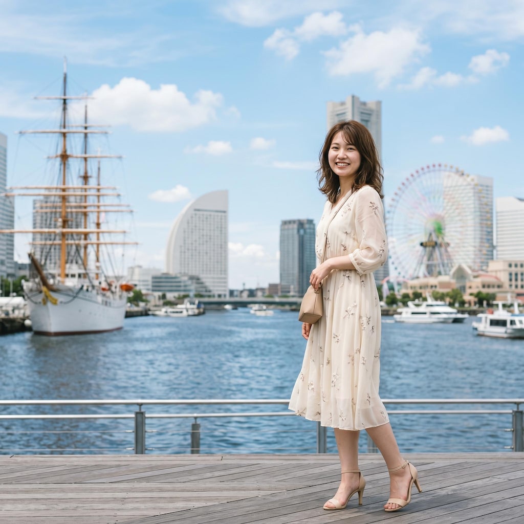 初夏の横浜で