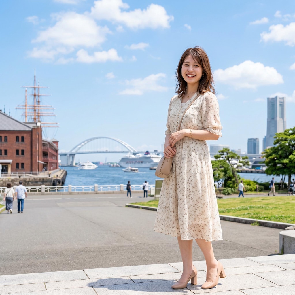 初夏の横浜で