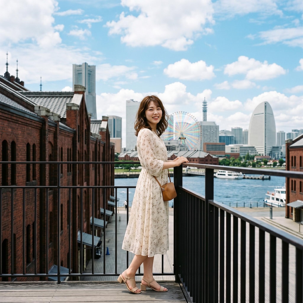 初夏の横浜で