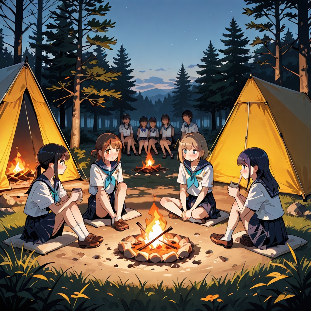 キャンプファイヤー