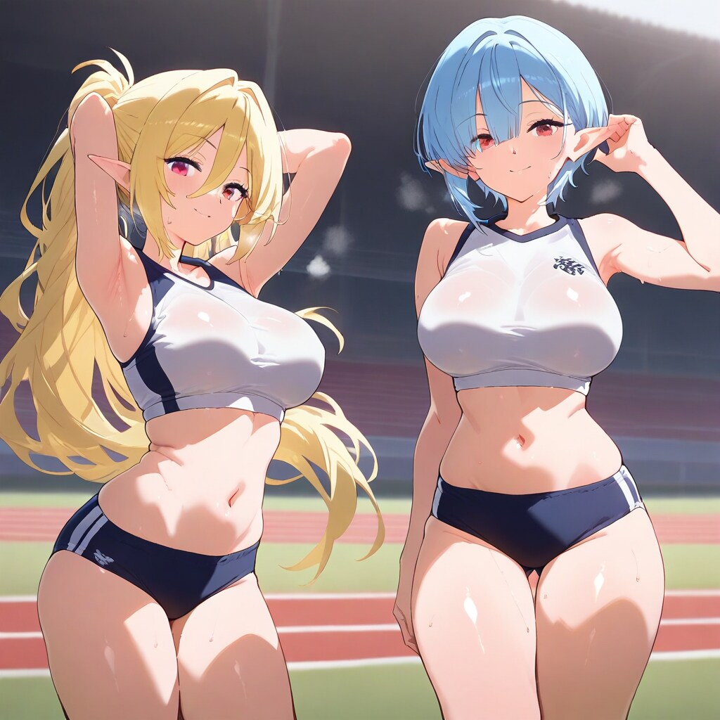陸上女子エルフさんズ