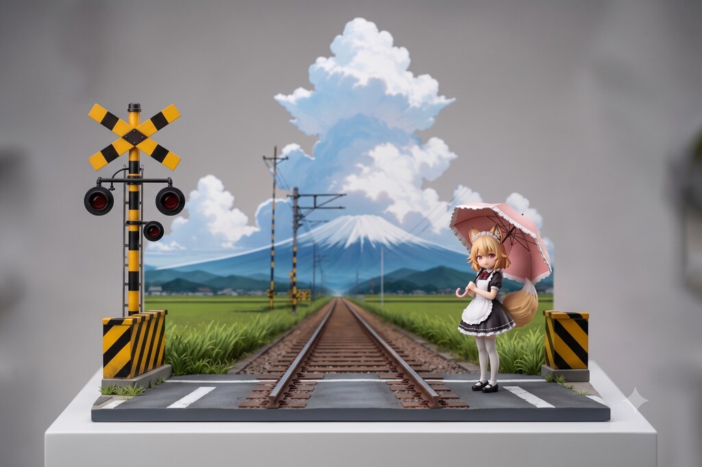 【実験】Animaで踏切