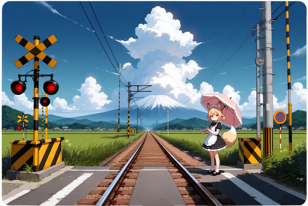 【実験】Animaで踏切