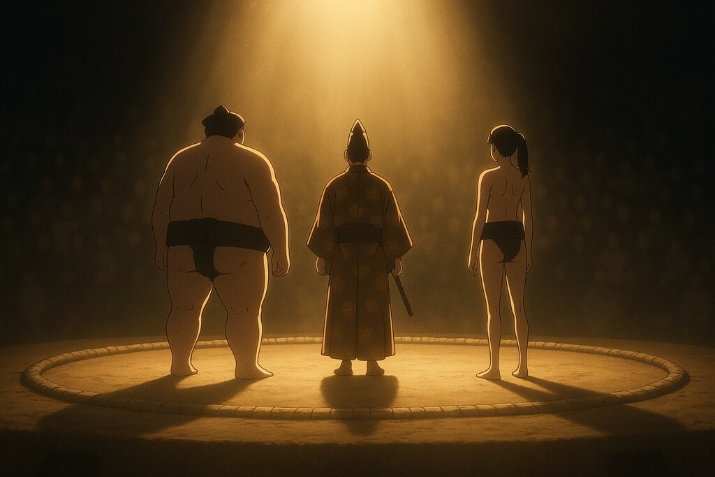 神前に立つ者たち