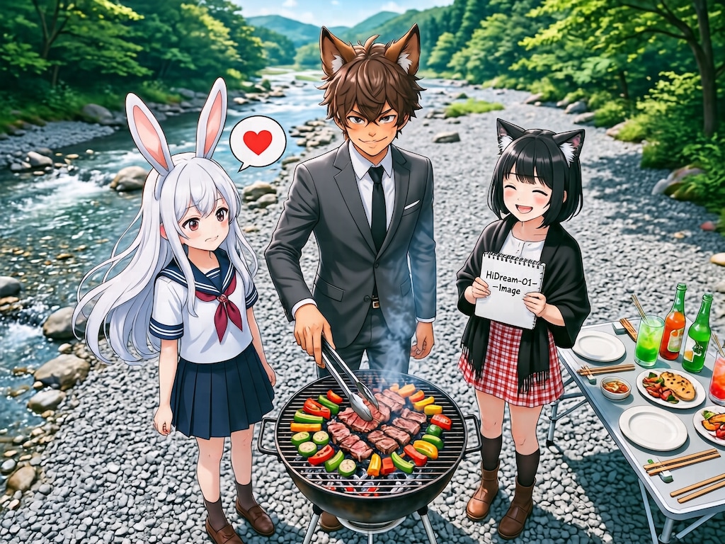 こんにちは、HiDream-O1-Image