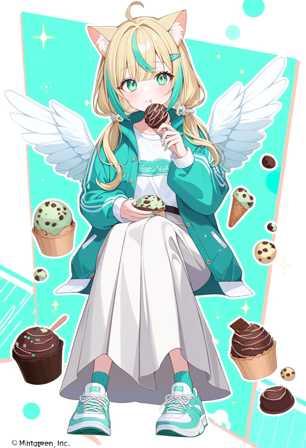 小説『リジェンドさん/チョコミント好き』【ニャンノ世界】