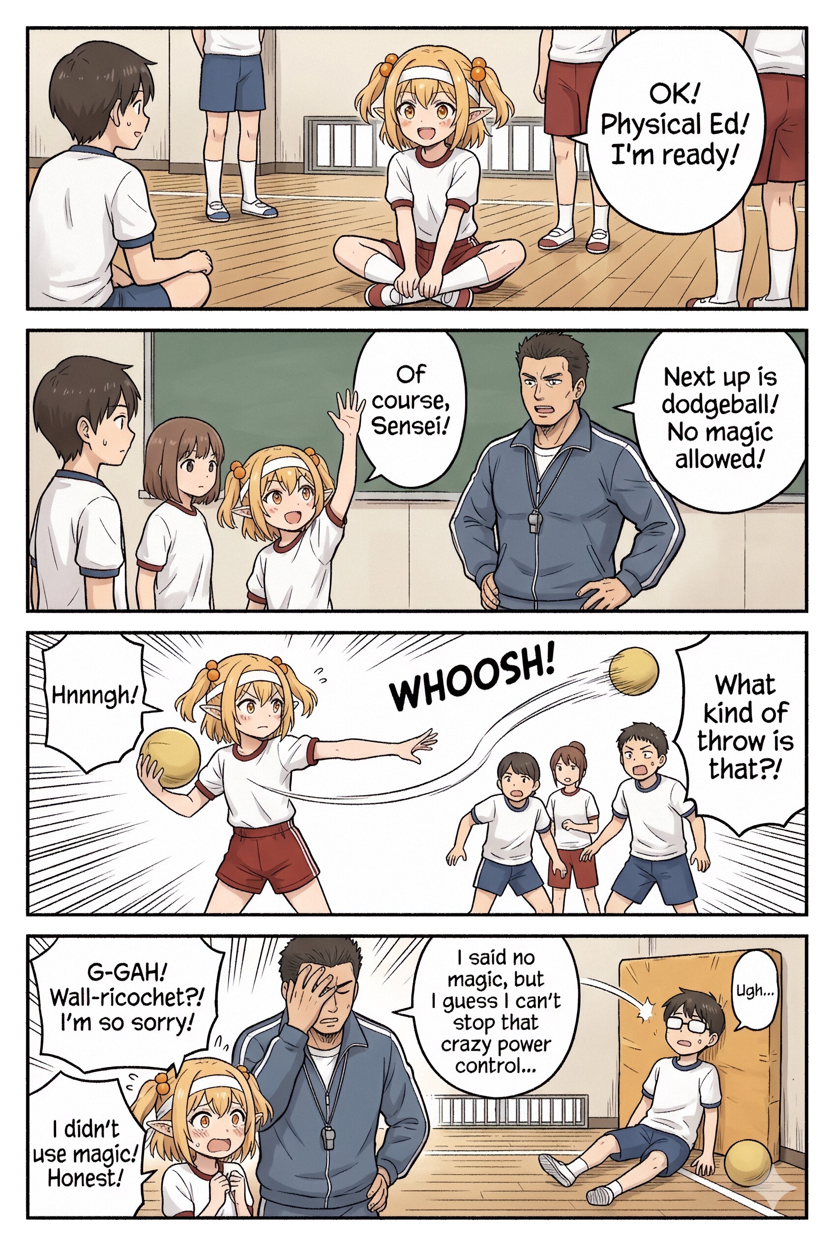 エルフの体育