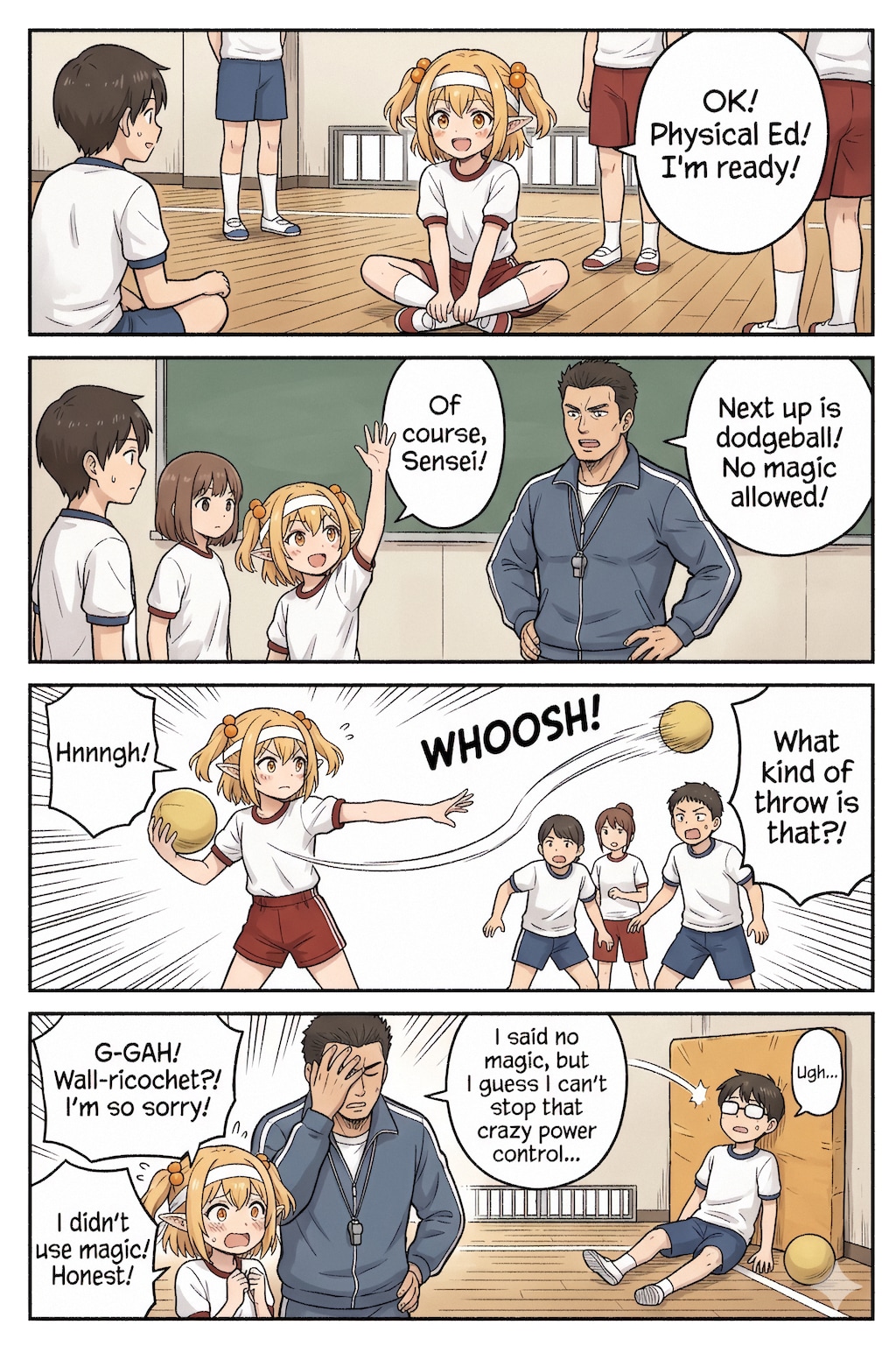 エルフの体育