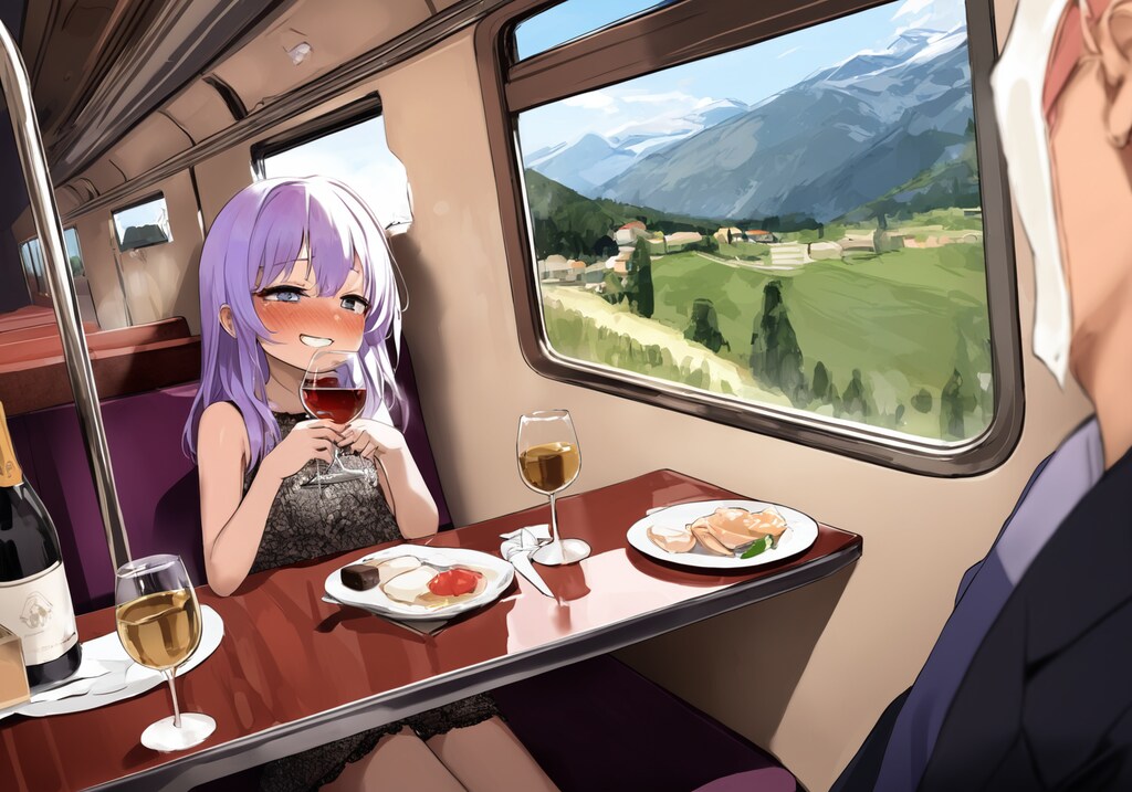 こっちの方が旅っぽいか