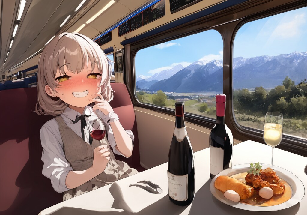 こっちの方が旅っぽいか