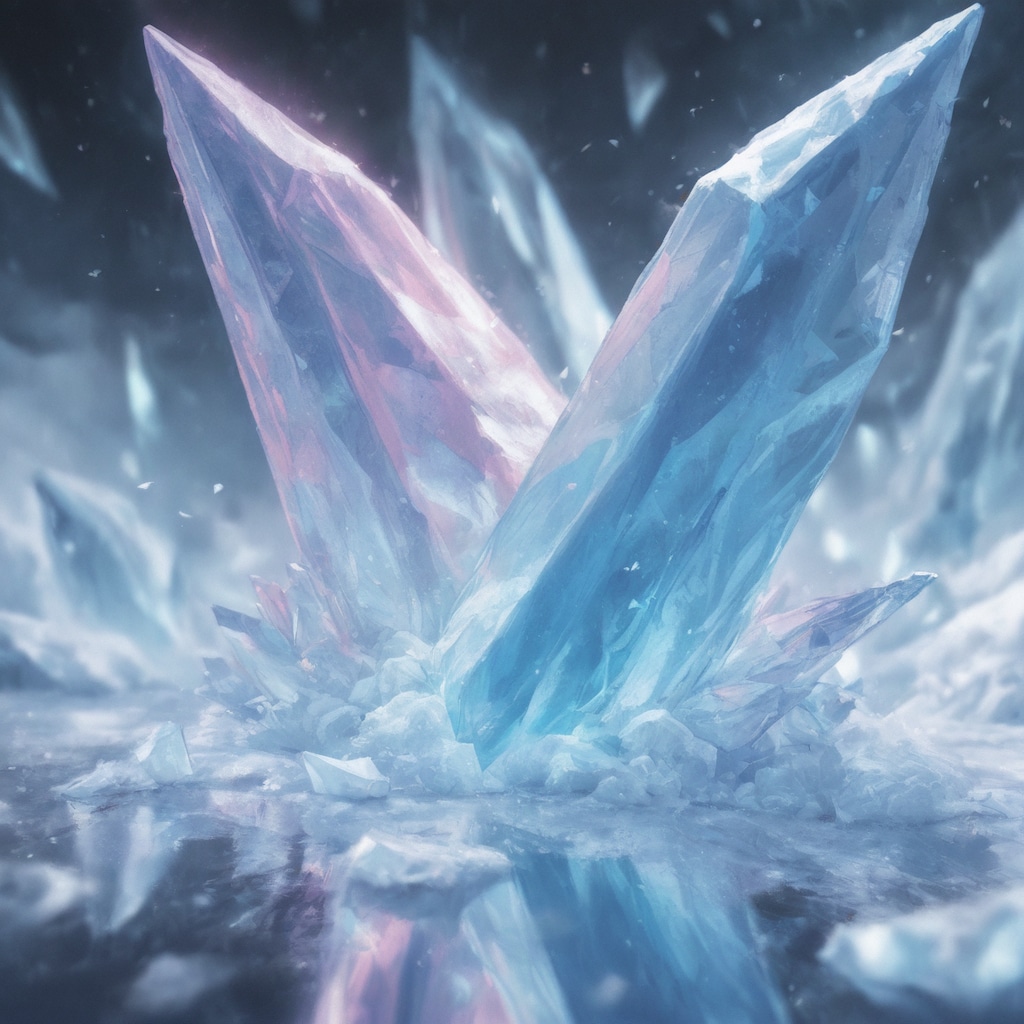 氷のエフェクト