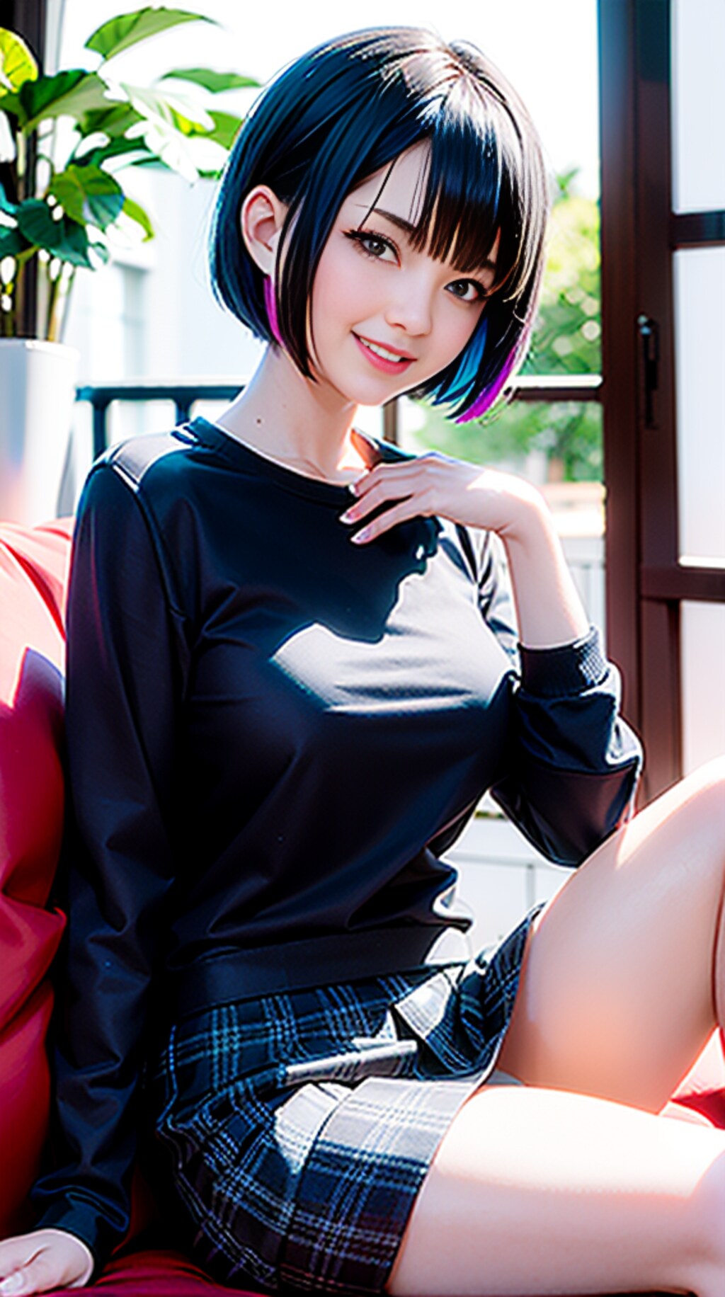 プレイガール - レインボーヘア - playgirl - rainbow hair