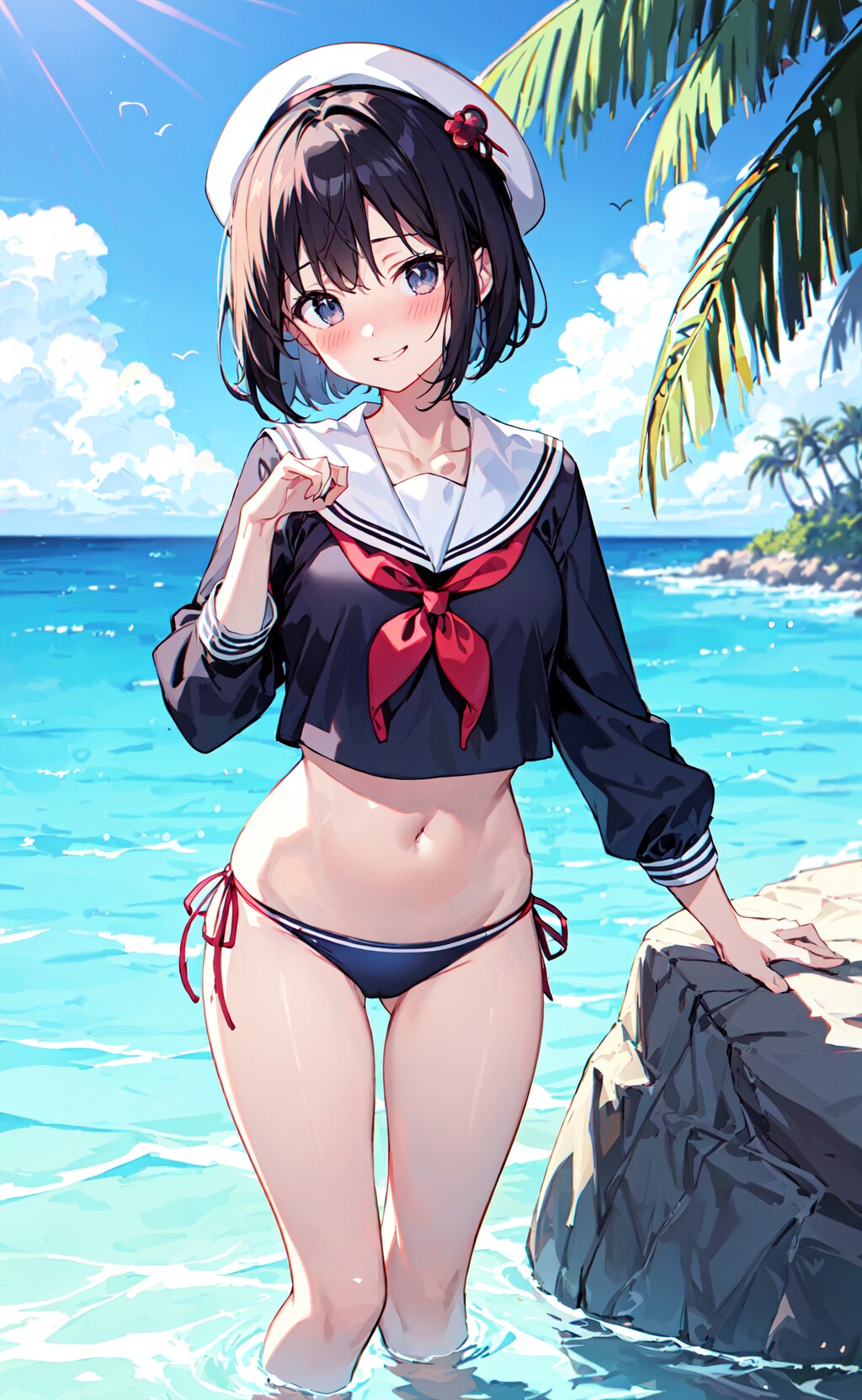 …水着ですよ💦