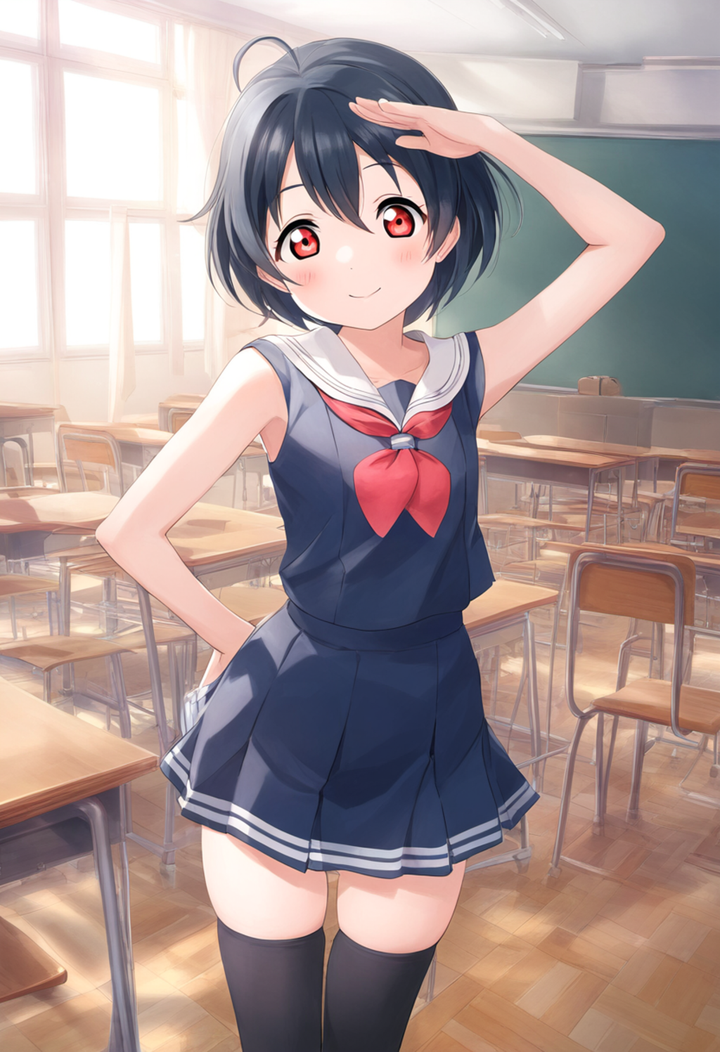 どこかの学校の制服風