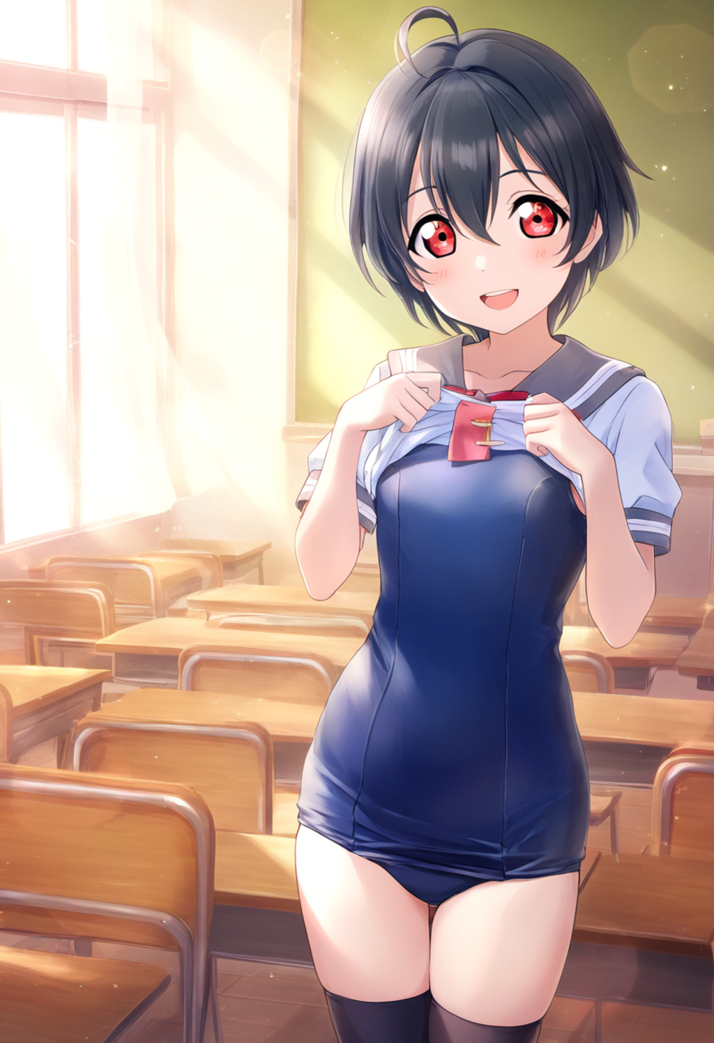 どこかの学校の制服風