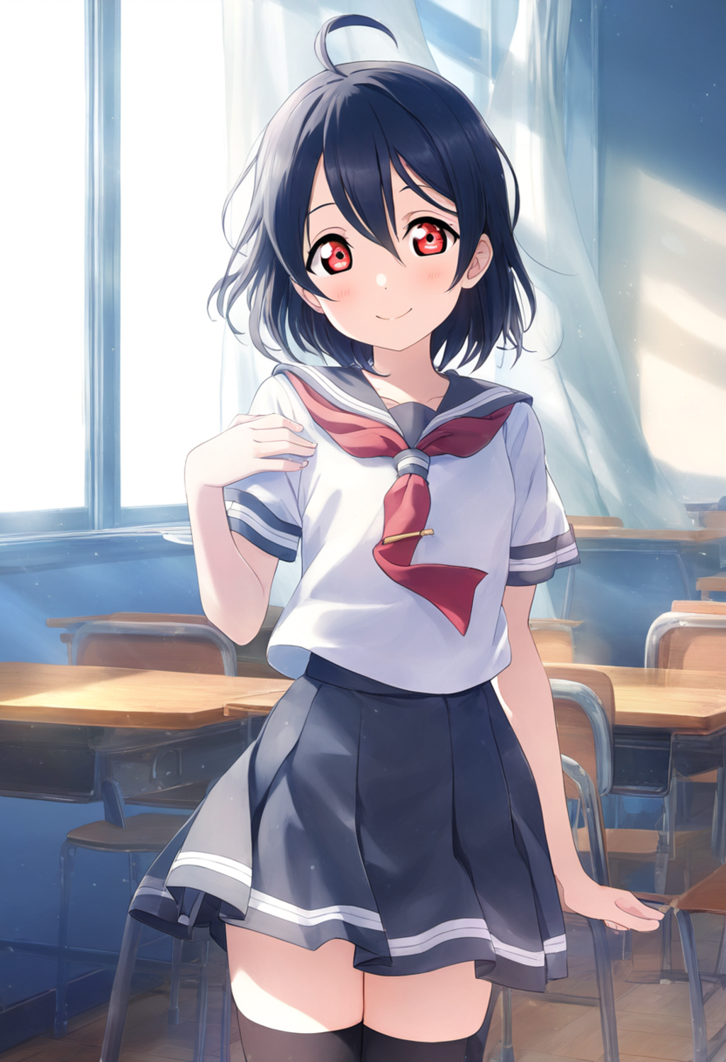 どこかの学校の制服風