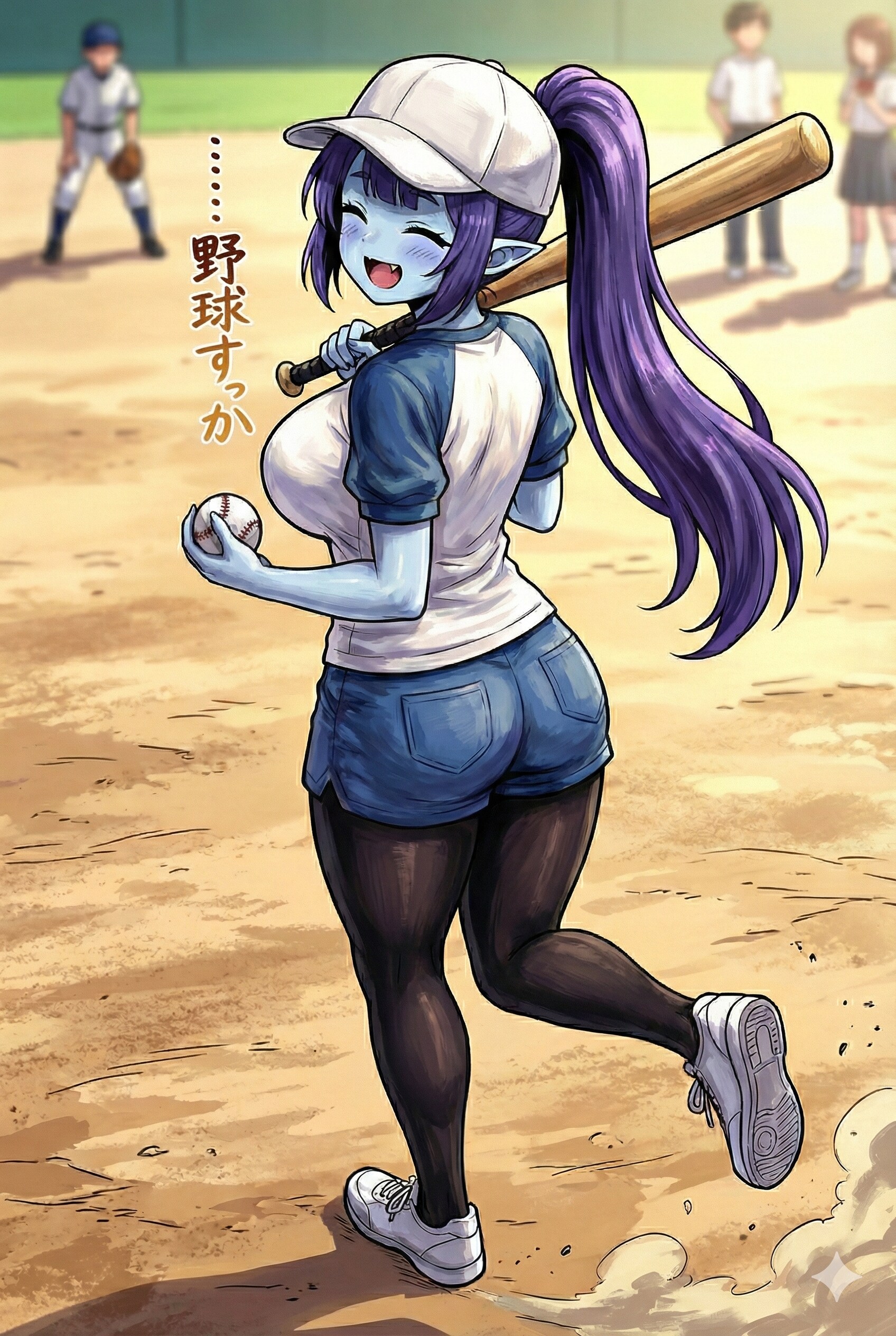 「･･････野球すっか」