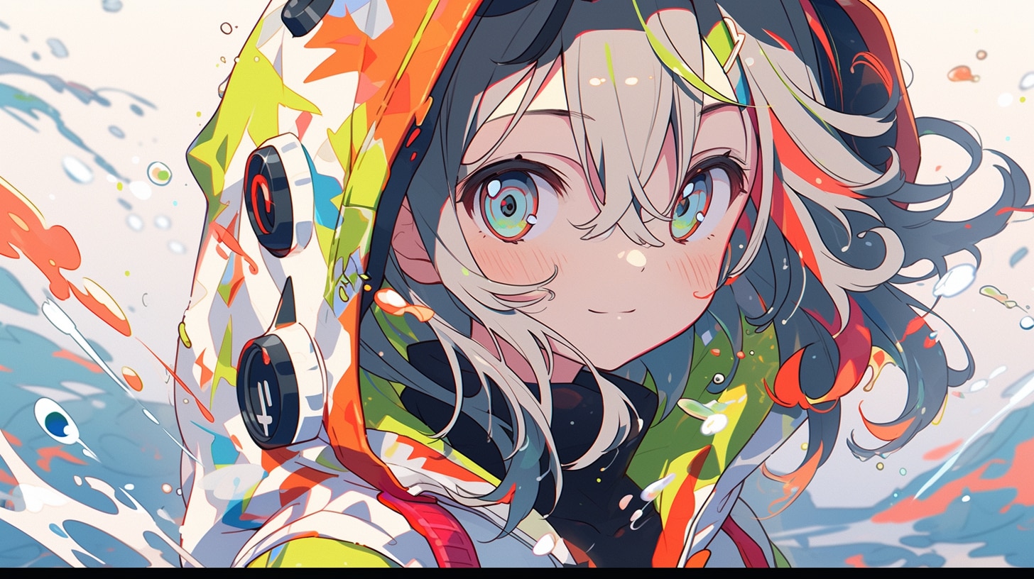 インクの海で輝く少女の冒険 | の人気AIイラスト・グラビア