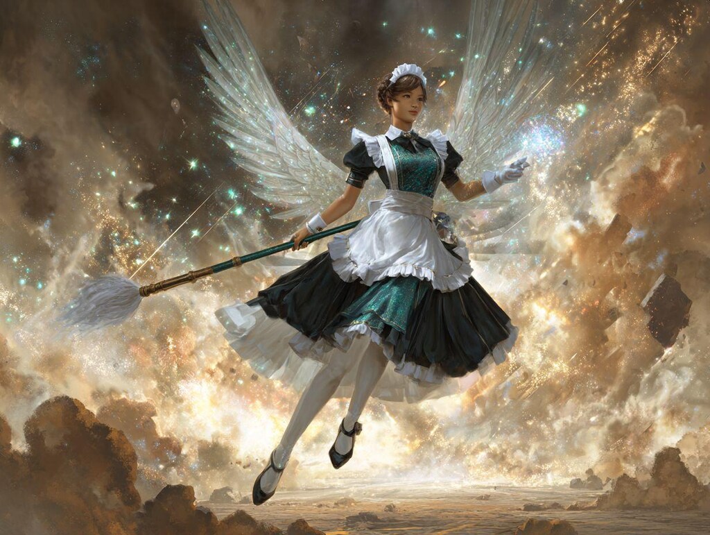 無双するメイド天使さん