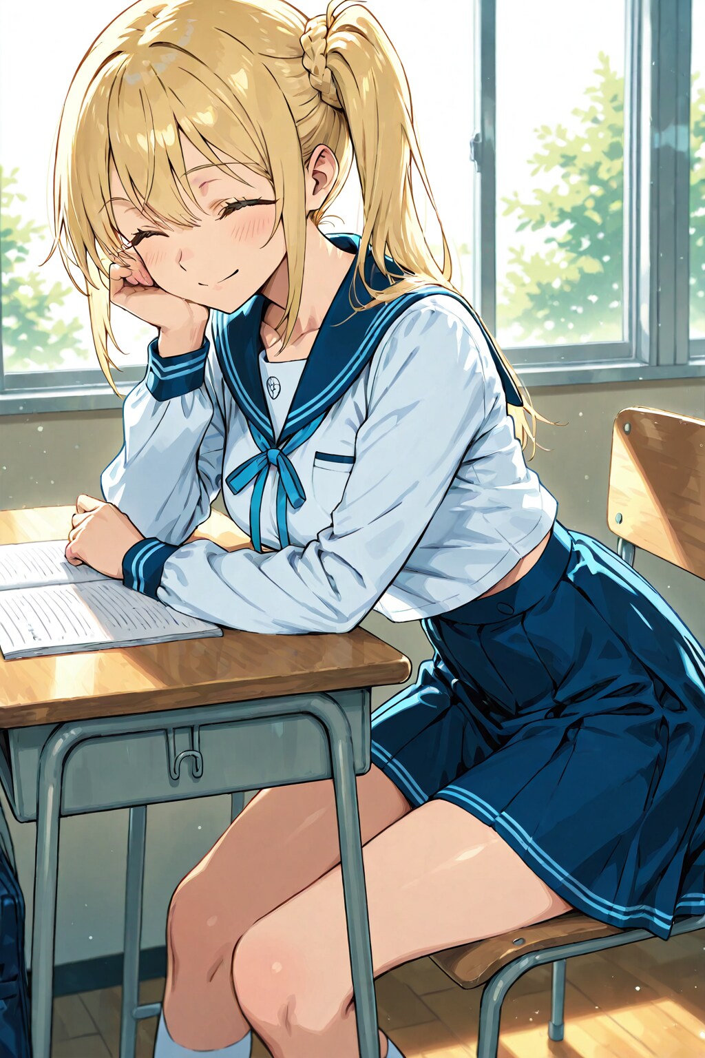 貸切の教室 | の人気AIイラスト・グラビア