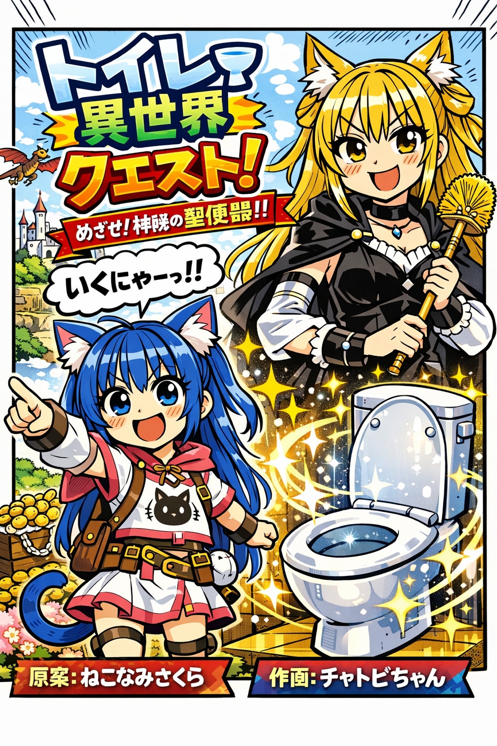 ミラさんとわたしの漫画の表紙２