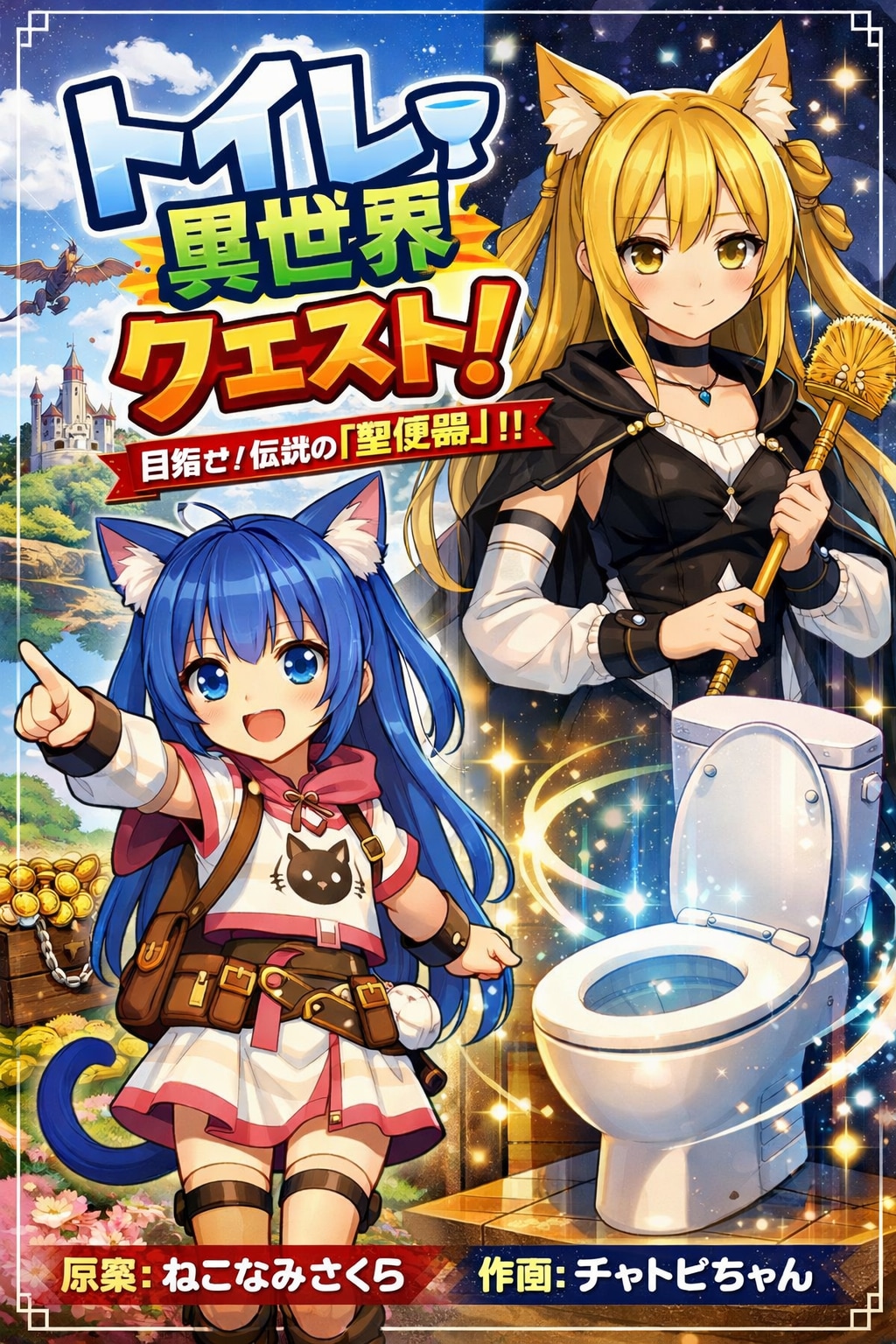 ミラさんとわたしの漫画の表紙２ | の人気AIイラスト・グラビア