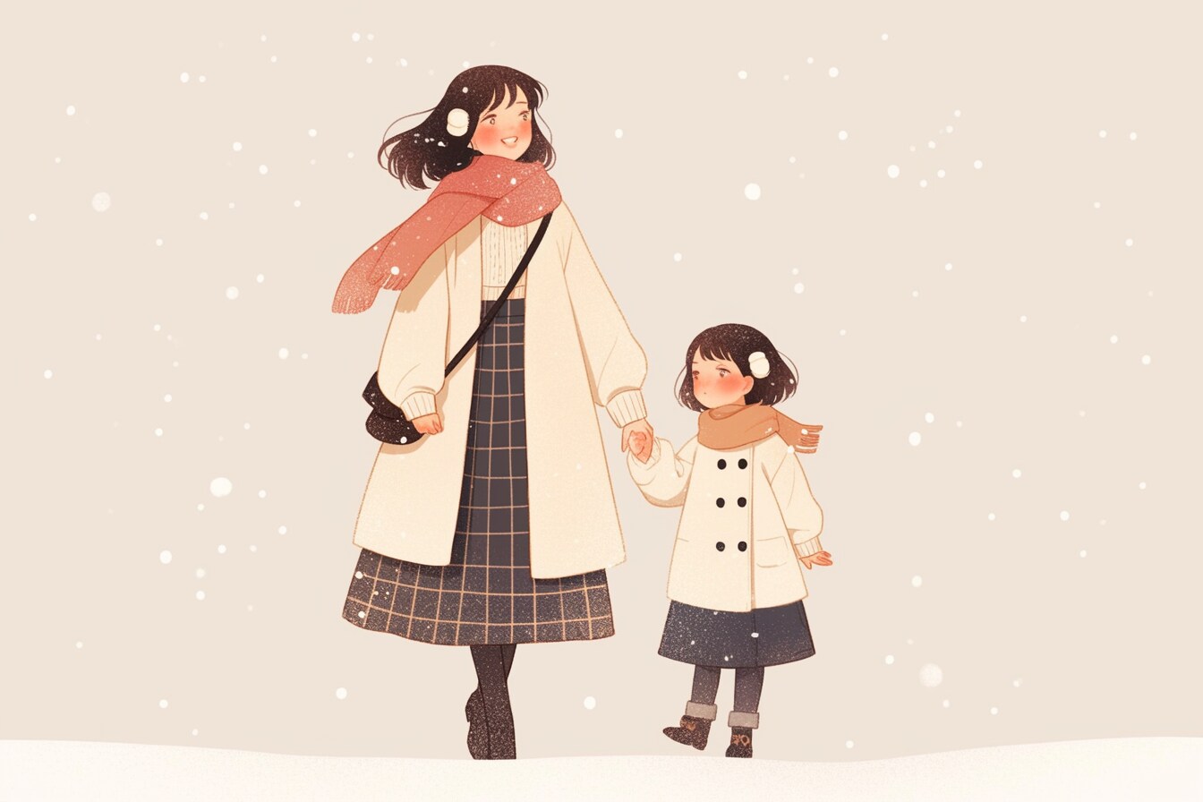 母と娘164 | の人気AIイラスト・グラビア