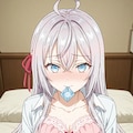 アニメキャラゴム咥え💕 9枚目