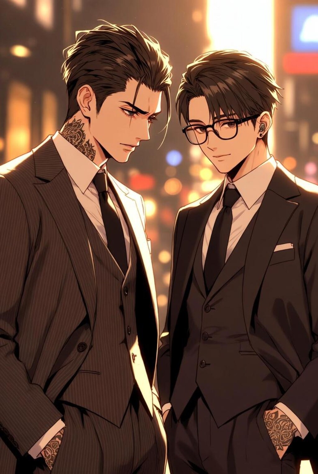 インテリヤクザの雰囲気