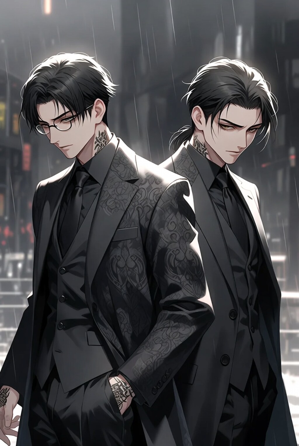 インテリヤクザの雰囲気