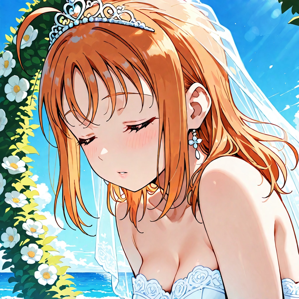キス待ち顔の千歌ちゃん