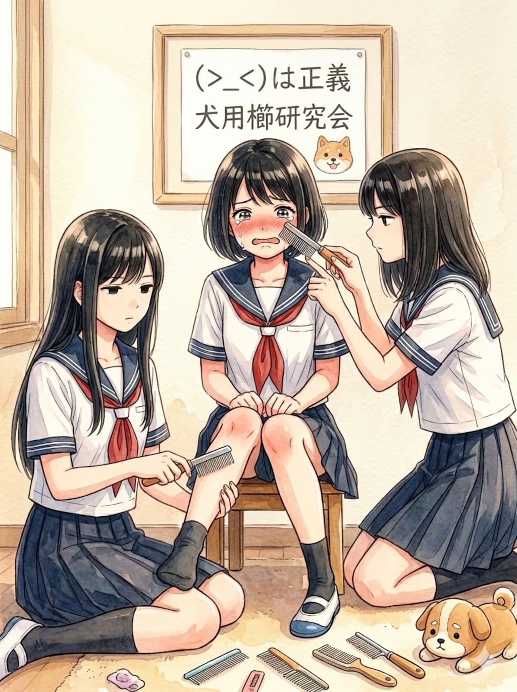 毛づくろい