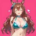 水着衣装　メジロブライト 5枚目