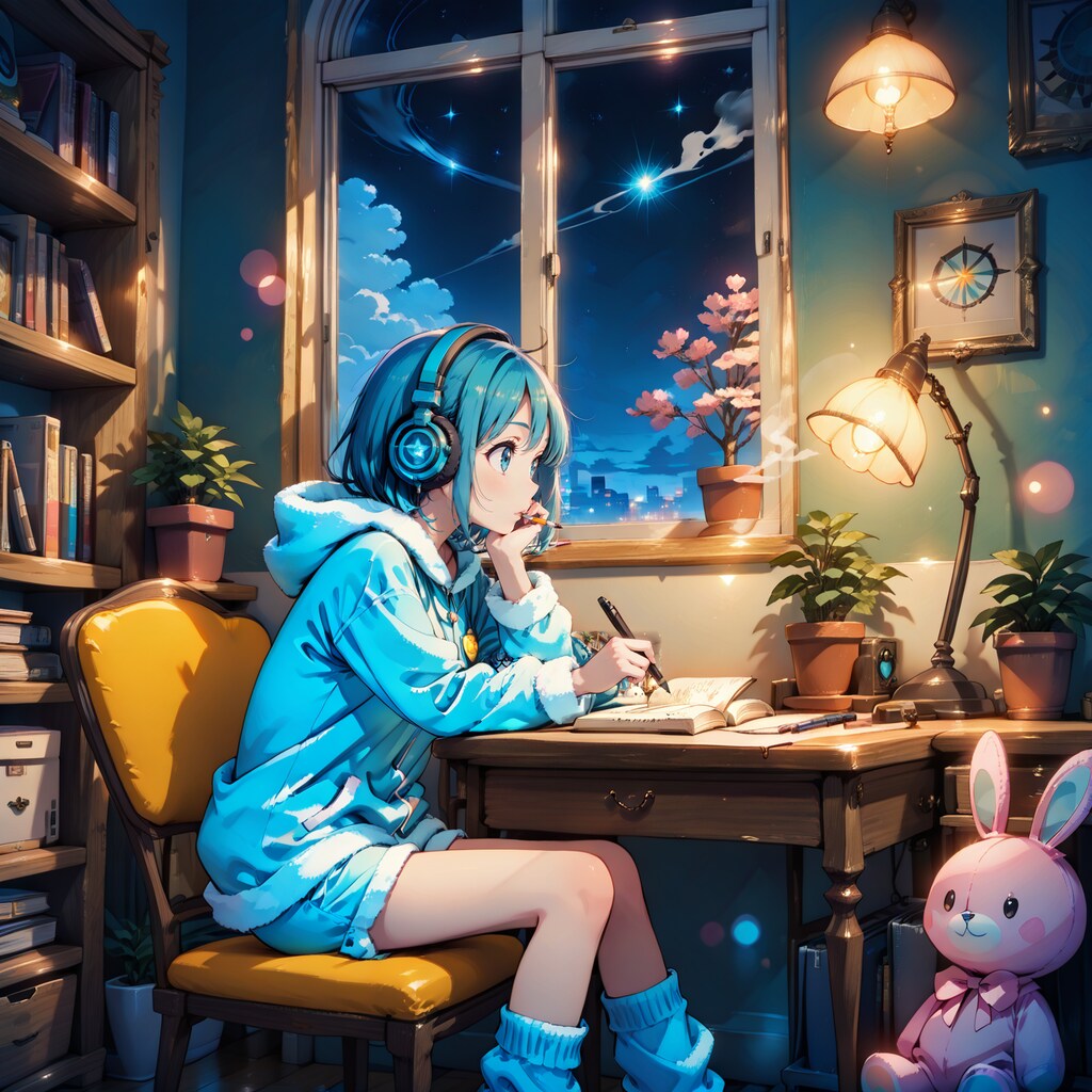 深夜勉強
