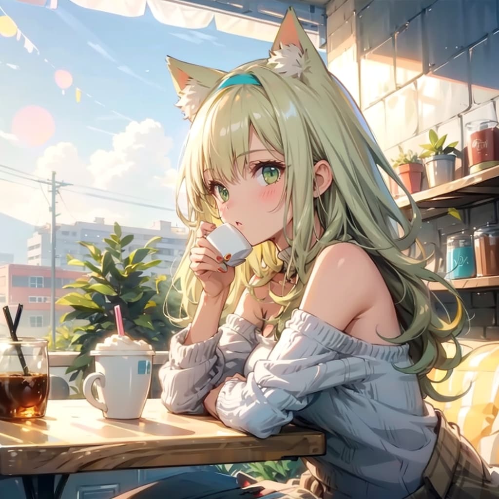 喫茶店で一休み