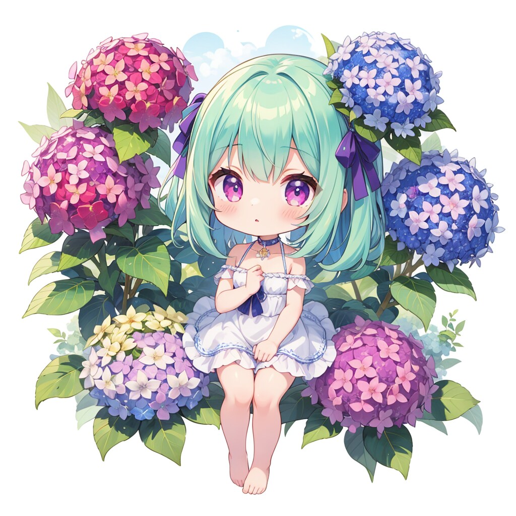 アジサイの妖精