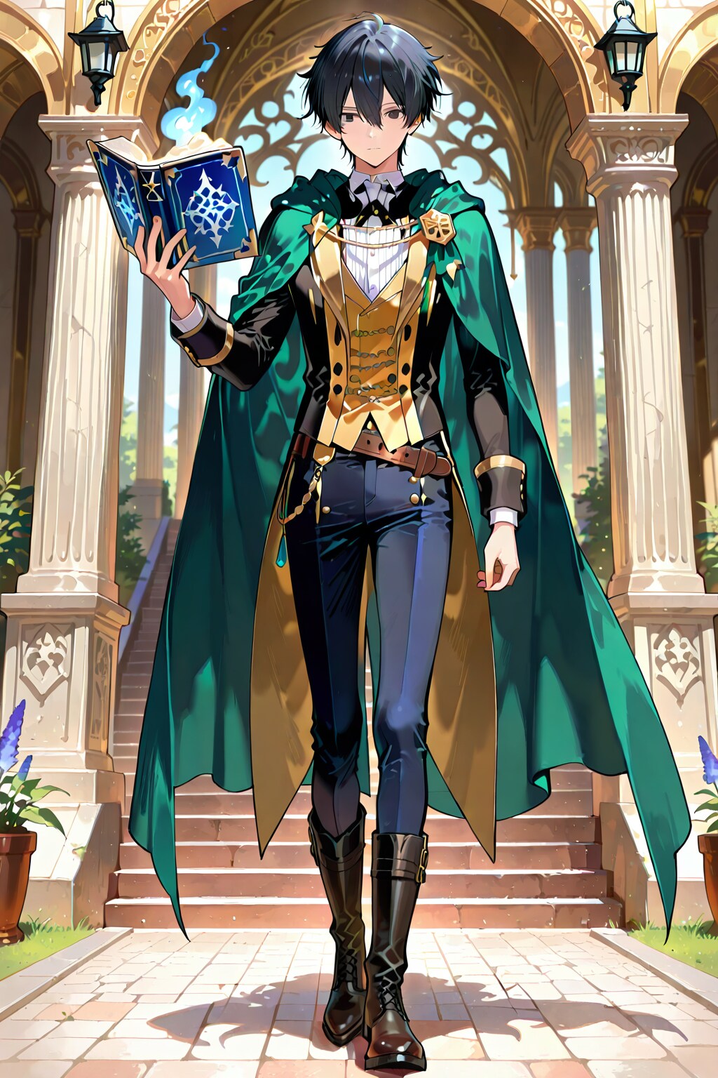 若い男性魔術師26.5.24