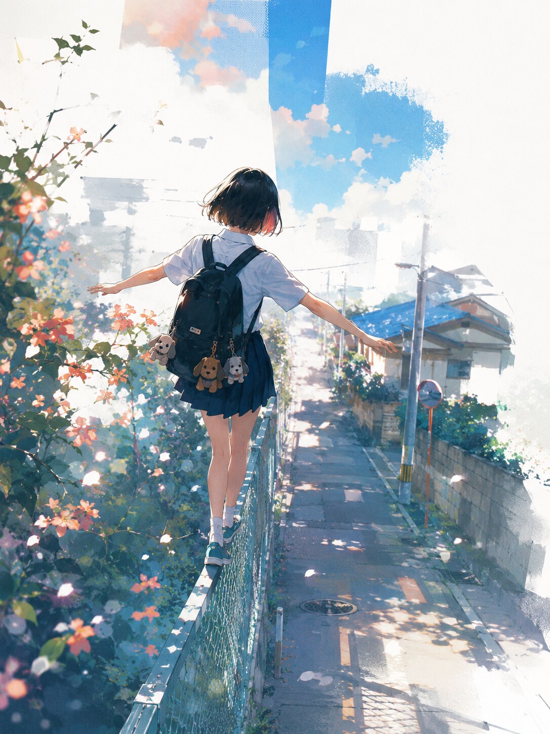 ぶれずに落ちずに歩いて行けるのかな | の人気AIイラスト・グラビア