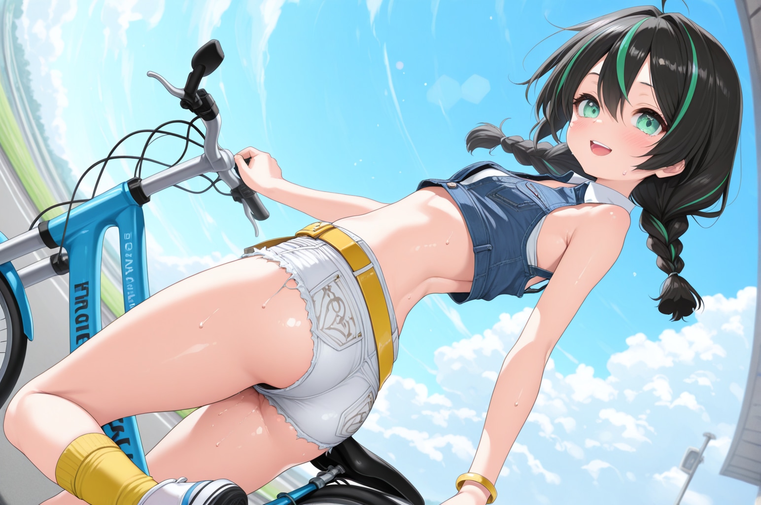 翡翠ちゃんホットサイクリング