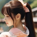 和装ポニーテール美少女（複数） 5枚目